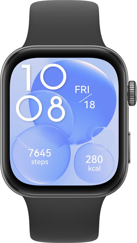 Foto van Huawei watch fit 3 zwart