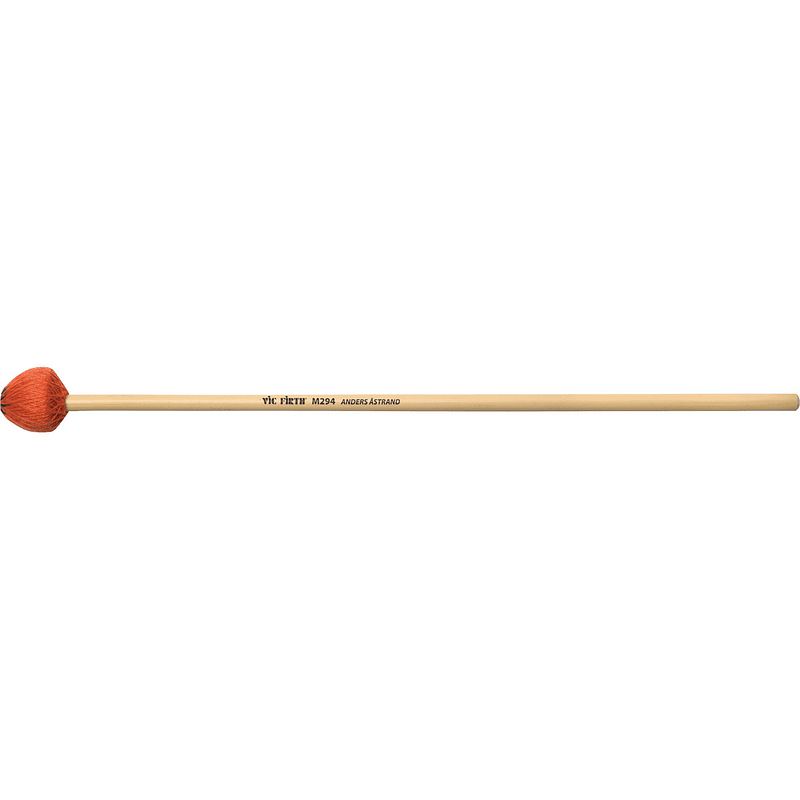 Foto van Vic firth anders åstrand very hard signature mallet oranje