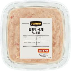 Foto van 2 voor € 4,50 | jumbo surimikrab salade 150g aanbieding bij jumbo