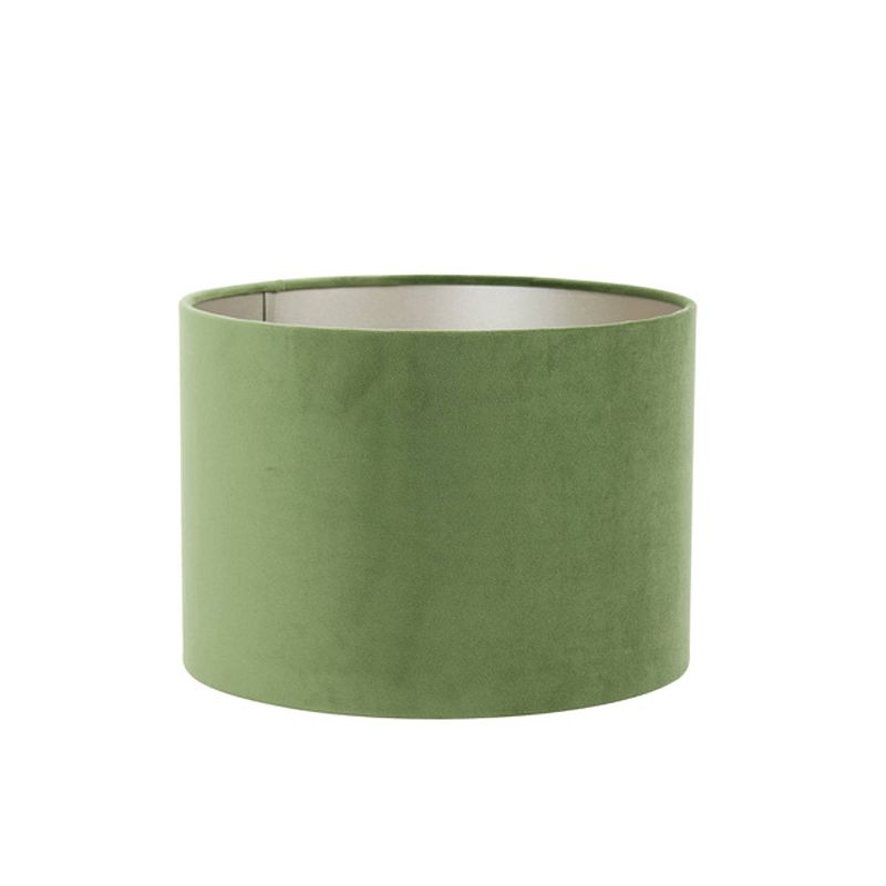 Foto van Light & living - lampenkap velours - 25x25x18 - groen