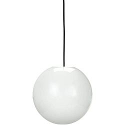 Foto van Dyberg larsen hanglamp café opal led 25 x 25 cm e27 40w wit