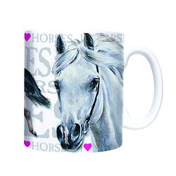 Foto van Plenty gifts mok i love horses 220 ml