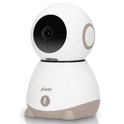 Foto van Wifi babyfoon met op afstand beweegbare camera alecto wit-taupe