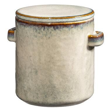 Foto van Voorraadpot anna - beige - stoneware - 790 ml - leen bakker