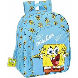 Foto van Spongebob rugzak positive vibes - 38 x 32 x 12 cm - polyester