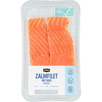 Foto van Jumbo zalmfilet met huid ca. 270 g