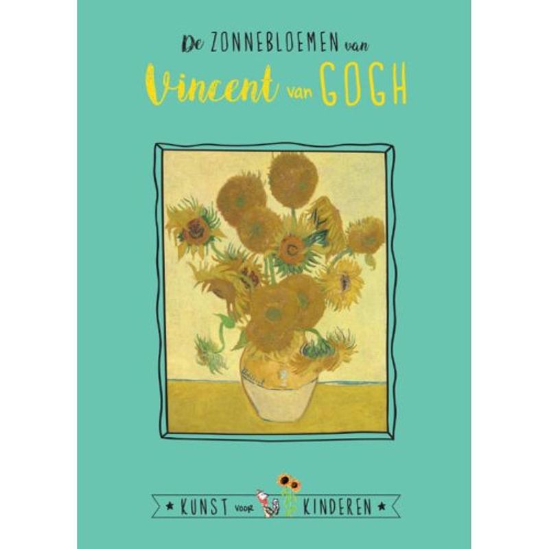 Foto van De zonnebloemen van vincent van gogh - kunst voor