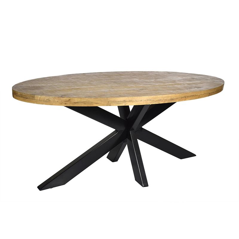 Foto van Livingfurn - eettafel - strong oval 240 cm