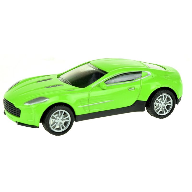 Foto van Toi-toys metal raceauto groen