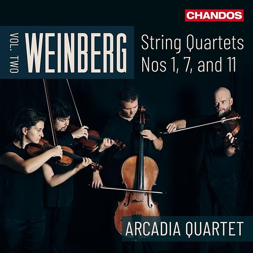 Foto van Weinberg string quartets nos. 1, 7 & 11 - cd (0095115217429)