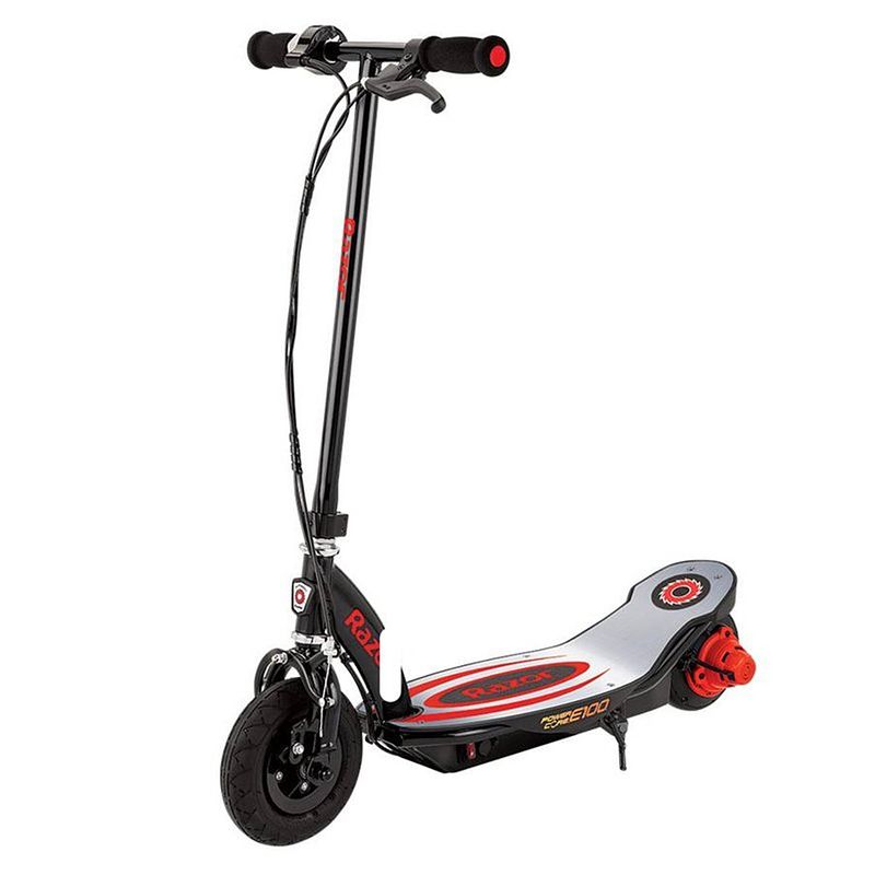 Foto van Razor elektrische step power core e100 aluminium - rood