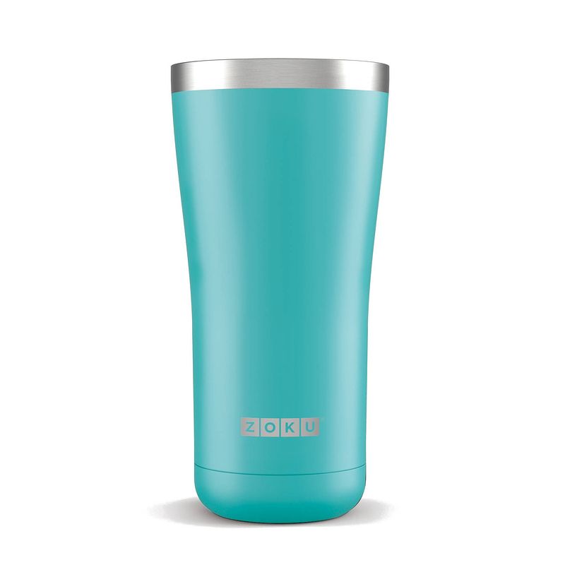 Foto van Zoku drinkbeker hydration 3-in-1 591 ml rvs blauw