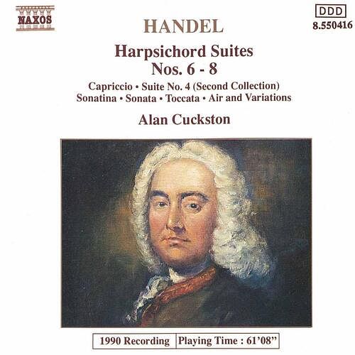 Foto van Händel: harpsichord suites nos.6-8 - cd (4891030504165)