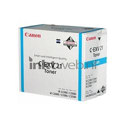 Foto van Canon toner cartridge c-exv 21 cyaan