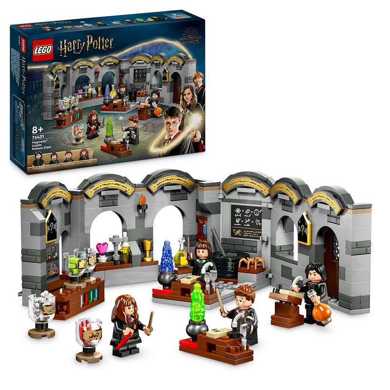 Foto van Lego harry potter kasteel zweinstein: toverdrankenles 76431