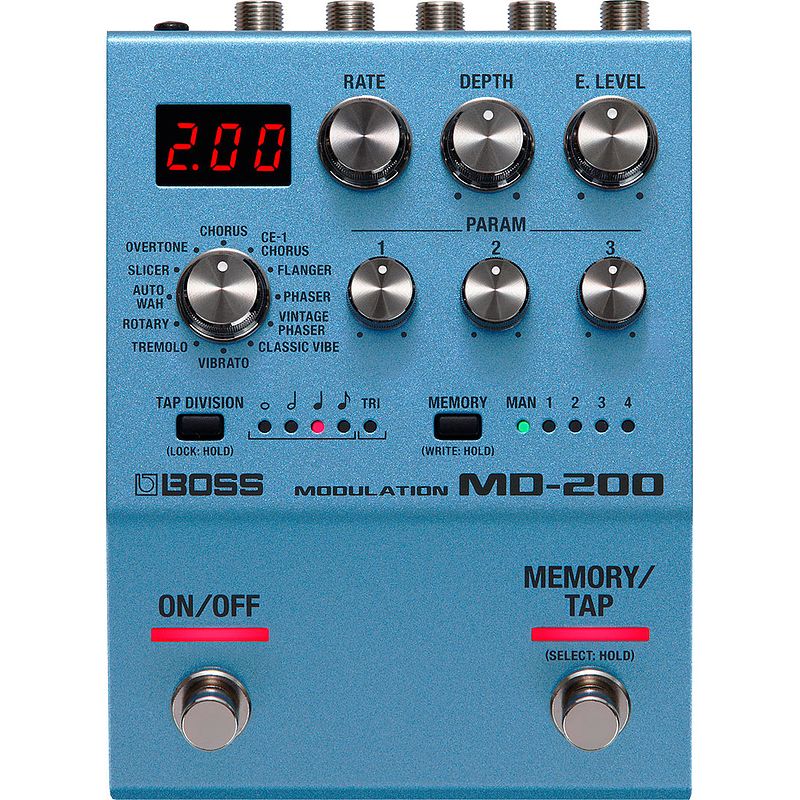 Foto van Boss md-200 modulation effectpedaal