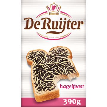 Foto van De ruijter hagelslag mix puur en vanille 390g bij jumbo