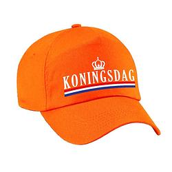 Foto van Koningsdag pet / cap oranje voor dames en heren - verkleedhoofddeksels