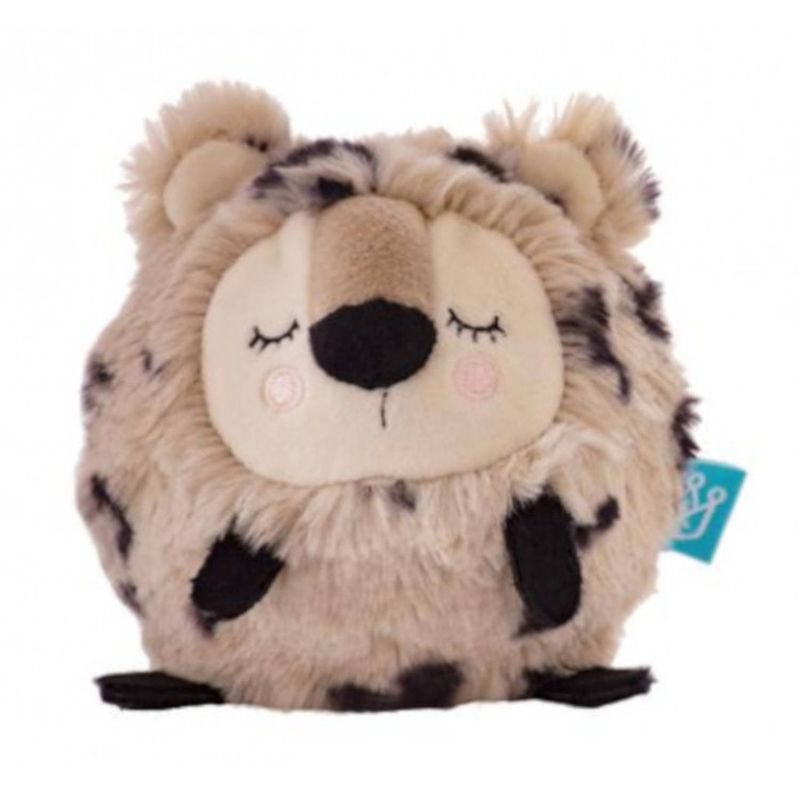 Foto van Manhattan toy knuffel luipaard junior 13 cm pluche bruin/zwart