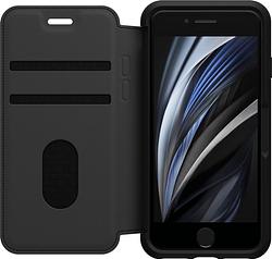 Foto van Otterbox strada apple iphone se 2022 / se 2020 / 8 / 7 book case zwart