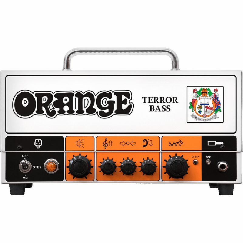 Foto van Orange tb500 terror bass 500 watt basversterker top