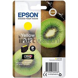 Foto van Epson 202 geel cartridge