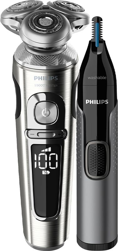 Foto van Philips series 9000 prestige sp9820/12 + philips nt3650/16