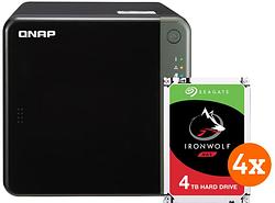 Foto van Qnap ts-435d-4g + 16tb (4x4tb)