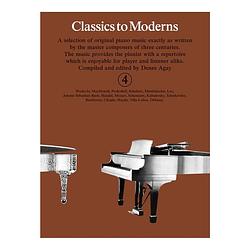 Foto van Yorktown music press classics to moderns 4 pianoboek