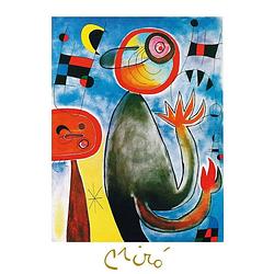 Foto van Joan miro - les echelles en roue kunstdruk 60x80cm