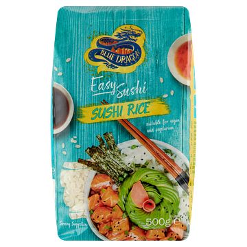 Foto van Blue dragon easy sushi sushi rice 500g bij jumbo