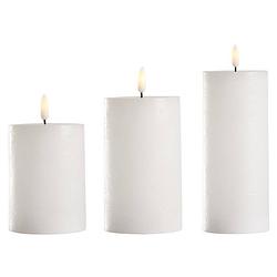 Foto van Day led kaarsen met afstandsbediening - set van 3 - warm wit