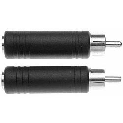 Foto van Stagg ac-pfcmh female mono-jack naar male rca adapter (2 stuks)