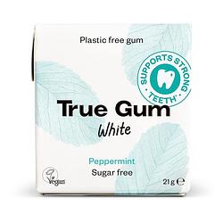 Foto van True gum white peppermint