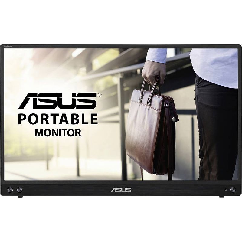 Foto van Asus mb16acv led-monitor 39.6 cm (15.6 inch) energielabel b (a - g) 1920 x 1080 pixel full hd 5 ms usb-c ips led