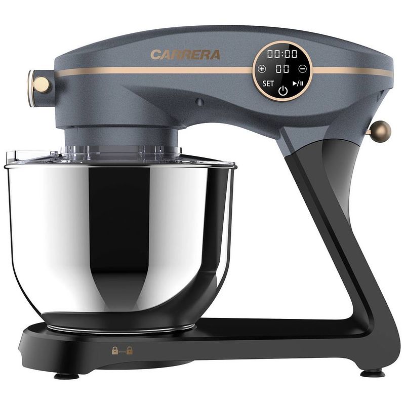 Foto van Carrera beauty foodprocessor 1800 w aluminium