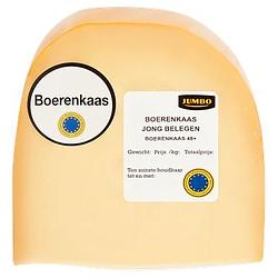 Foto van Jumbo boerenkaas 48+ jong belegen ca. 447g