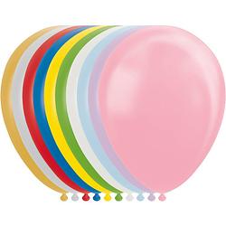Foto van Wefiesta ballonnen metallic/parel 30 cm latex 10 stuks