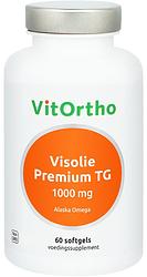 Foto van Vitortho visolie premium tg 1000mg