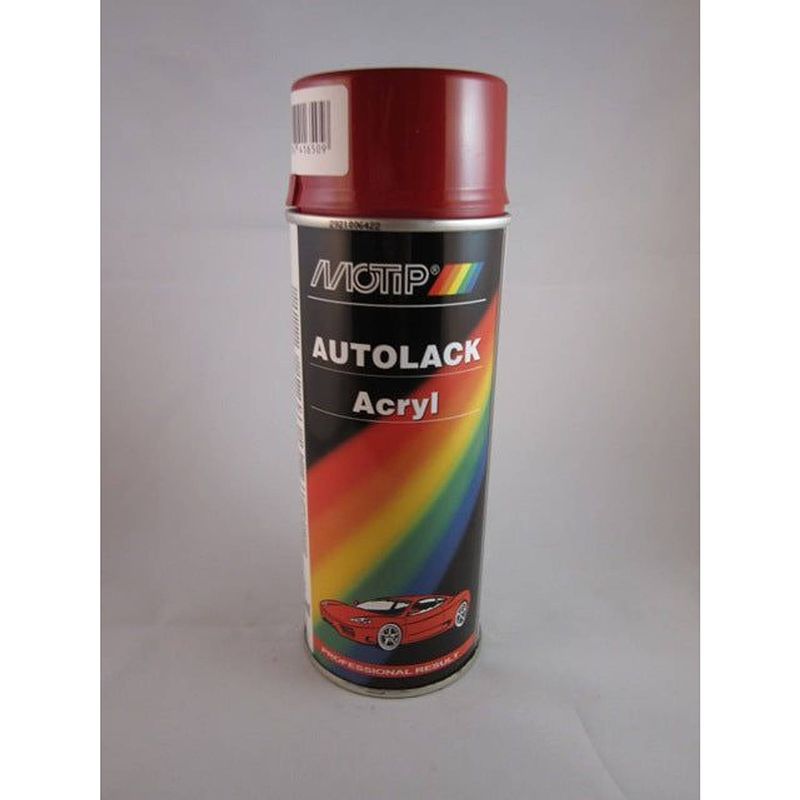 Foto van Motip lak rood 400ml