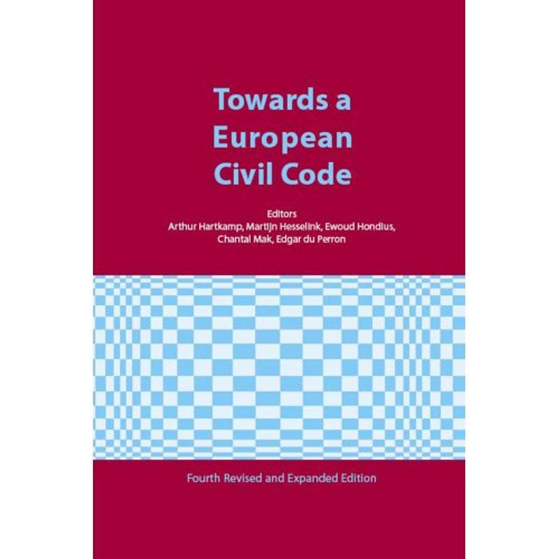 Foto van Towards a european civl code - ars aequi cahiers