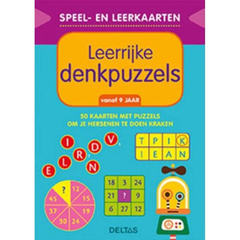 Foto van Speel- en leerkaarten - leerrijke denkpuzzels