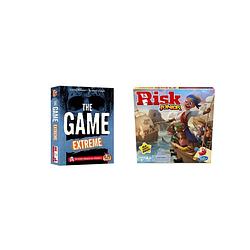 Foto van Spellenset - bordspel - 2 stuks - the game extreme & risk junior