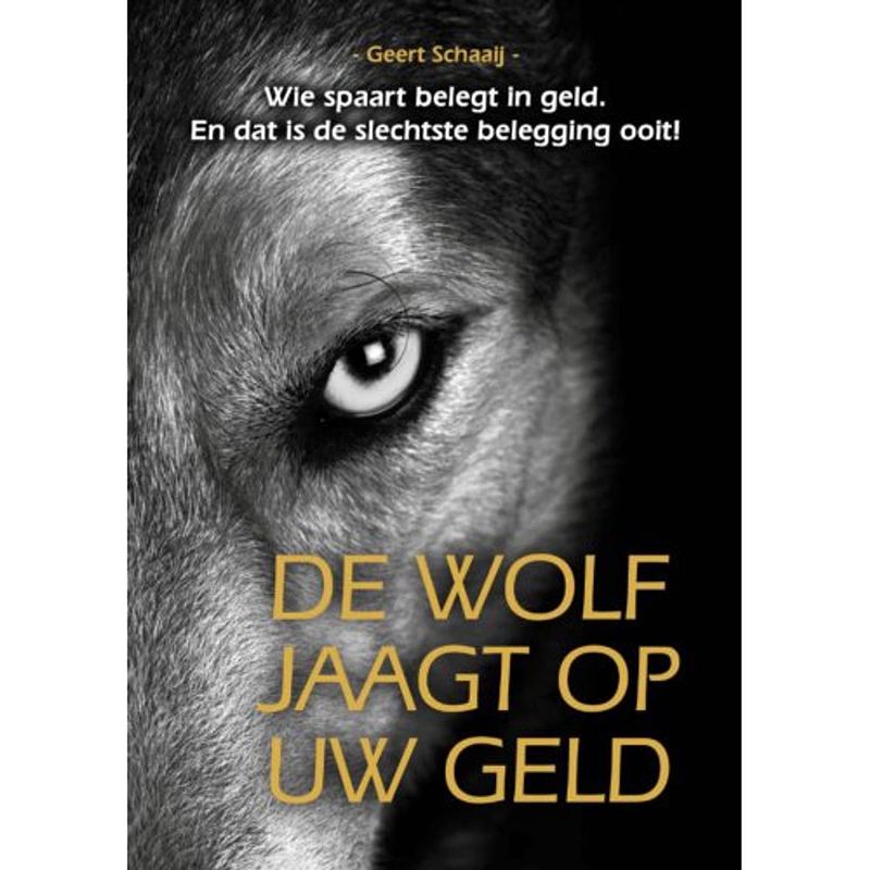 Foto van De wolf jaagt op uw geld