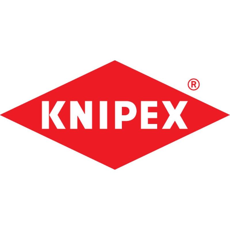 Foto van Knipex 30 25 160 elektronica en fijnmechanica platte rondbektang recht 160 mm