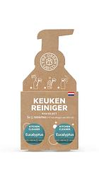 Foto van The green lab co. navul set keukenreiniger tabletten eucalyptus