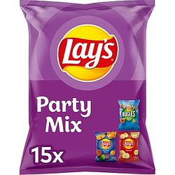 Foto van Lay'ss party mix chips 15 uitdeelzakjes 3 smaken bij jumbo