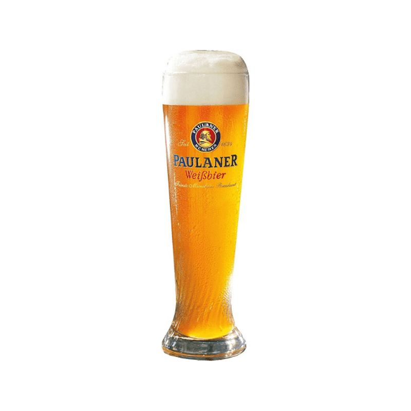 Foto van Paulaner hefe glas (6x 50cl)