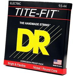 Foto van Dr strings ht-9.5 tite-fit 9.5-44 set snaren voor elektrische gitaar