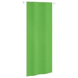 Foto van Vidaxl balkonscherm 100x240 cm oxford stof lichtgroen